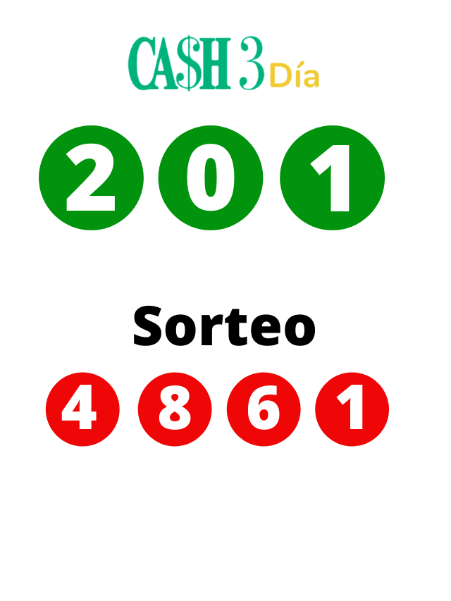 RESULTADO CASH THREE DÍA DEL 08 DE SEPTIEMBRE DE 2021 SORTEO 4861