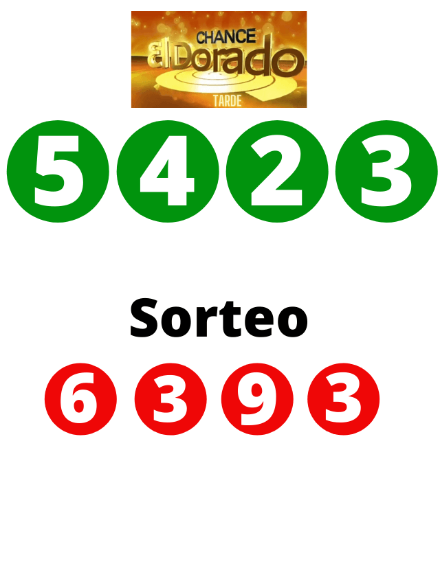 RESULTADO DORADO TARDE DEL MIERCOLES 05 DE ENERO DE 2022 SORTEO 6393